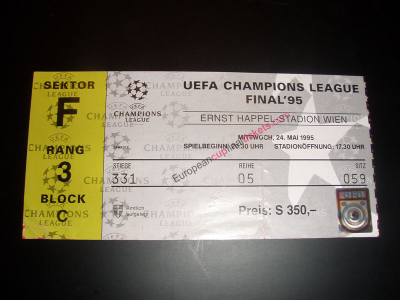 European cup final tickets 