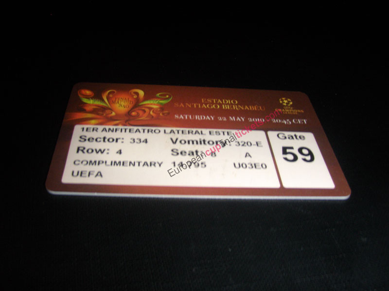 European cup final tickets 